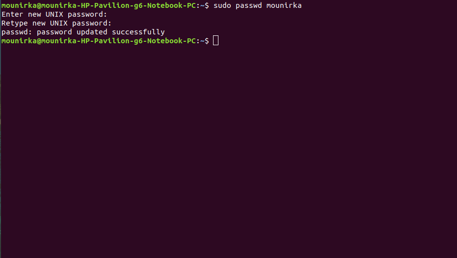 Comment changer le mot de passe oublier windows ou linux 5